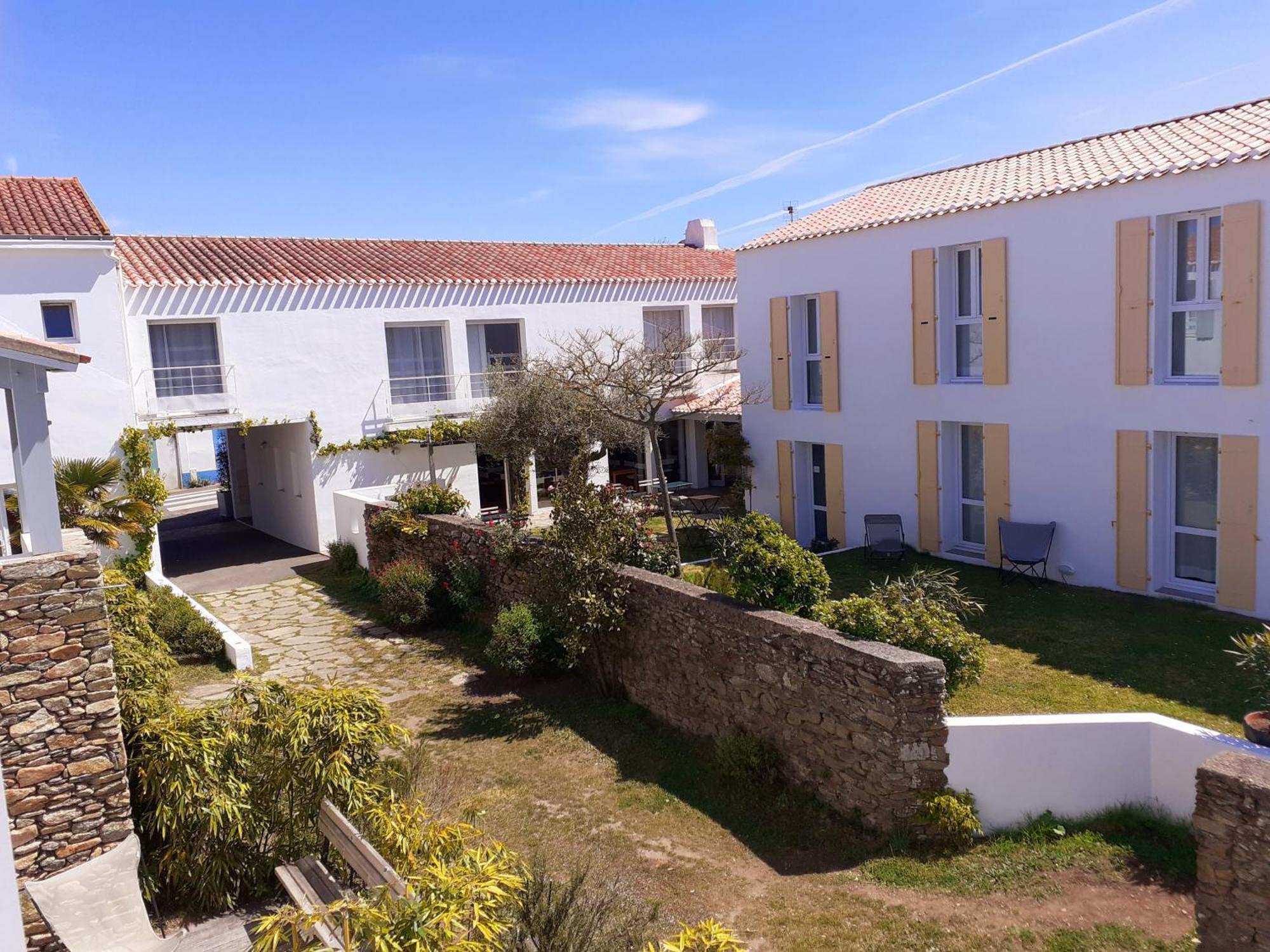 Hotel L'Escale A L'Ile D'Yeu Экстерьер фото